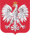 Stosowane od 1944, zalegalizowane w 1952 Godło PRL, obowiązywało do 21 lutego 1990. Poza brakiem korony oraz innymi rozetami widoczna jest znaczna deformacja głowy oraz oka orła w porównaniu do orła przedwojennego[50].