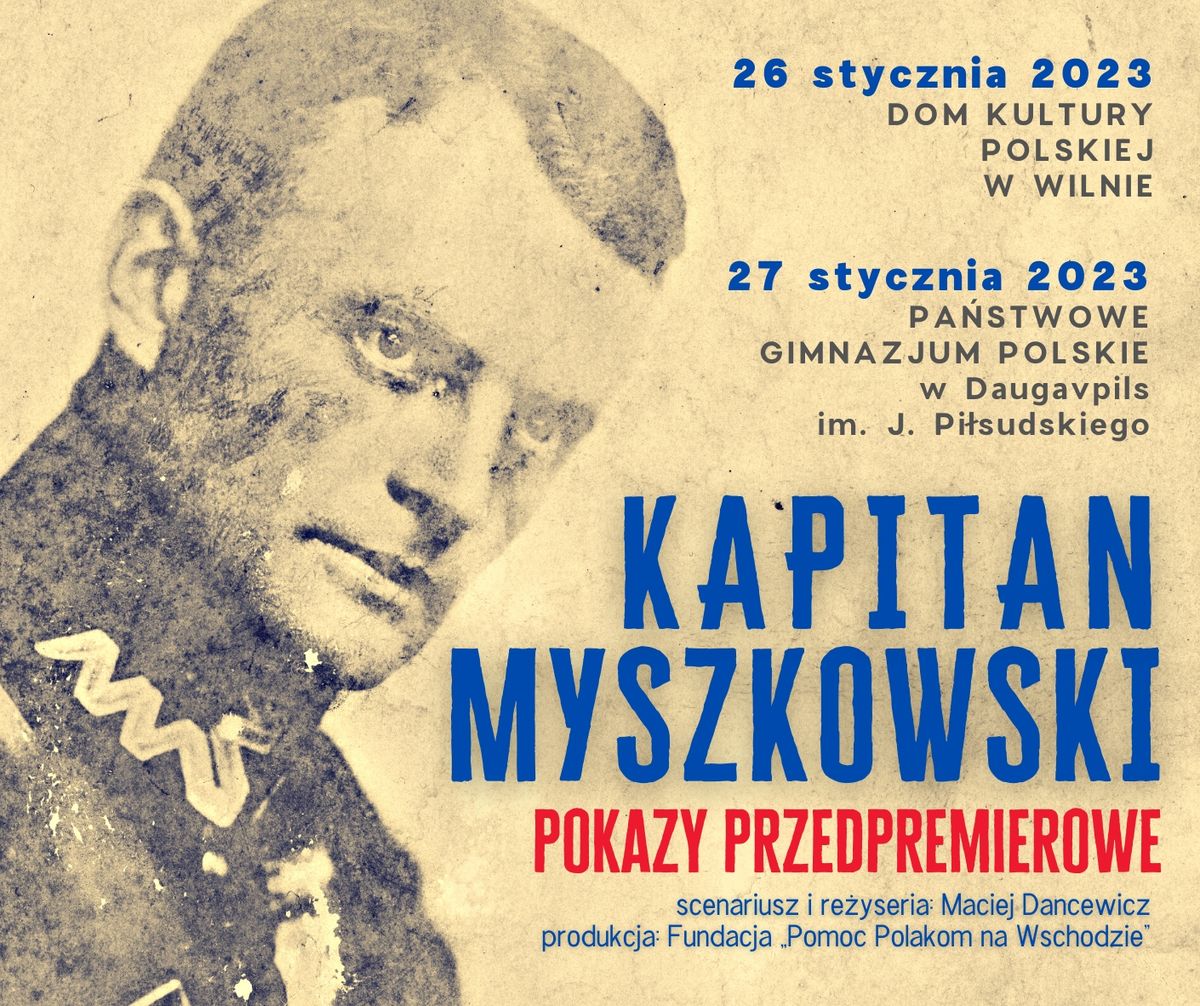 KAPITAN MYSZKOWSKI - POKAZY PRZEDPREMIEROWE