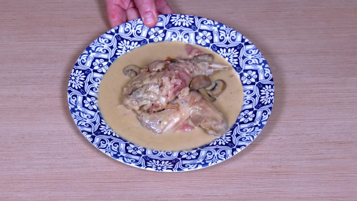 Lapin au vin blanc